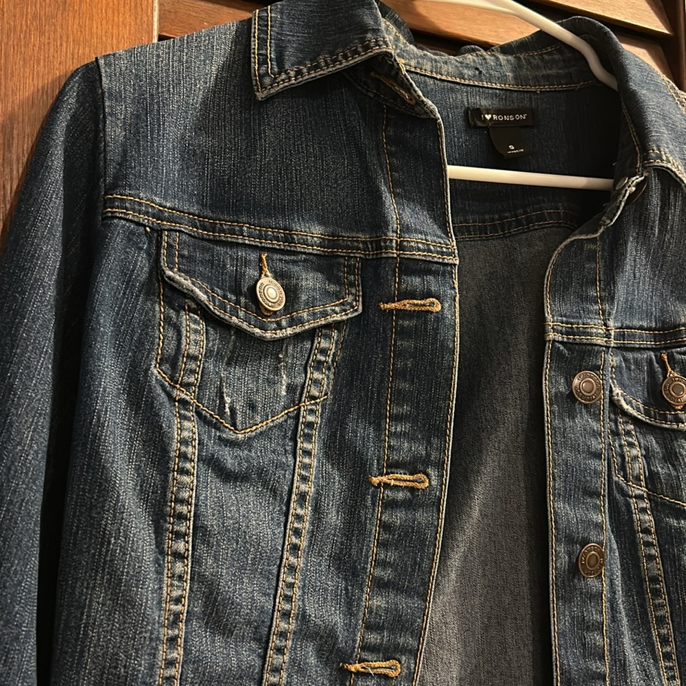 I heard ronson Jean jacket